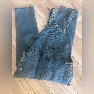 Old Navy Classic Blue Denim Overalls